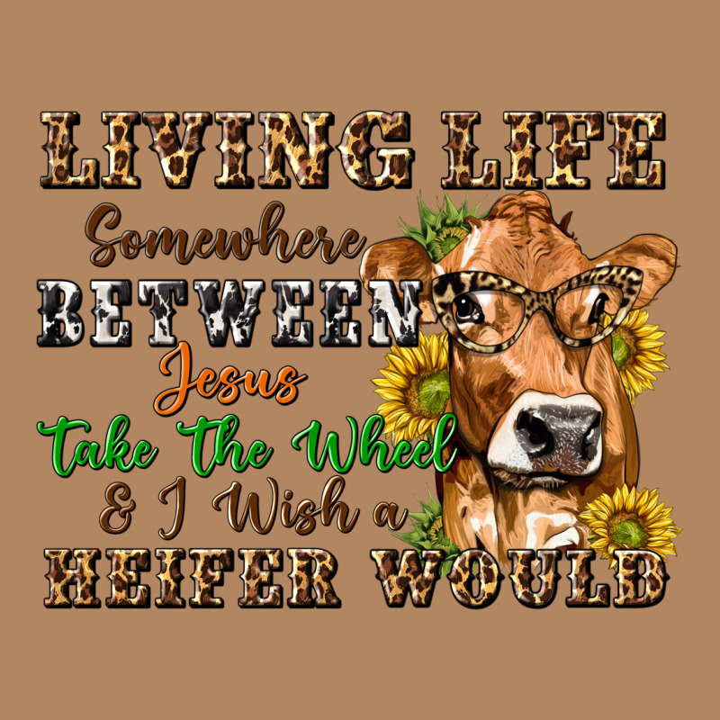 Living Life Somewhere Between Jesus Take The Wheel Long Sleeve Tee by texasbilliewilder | Teevron