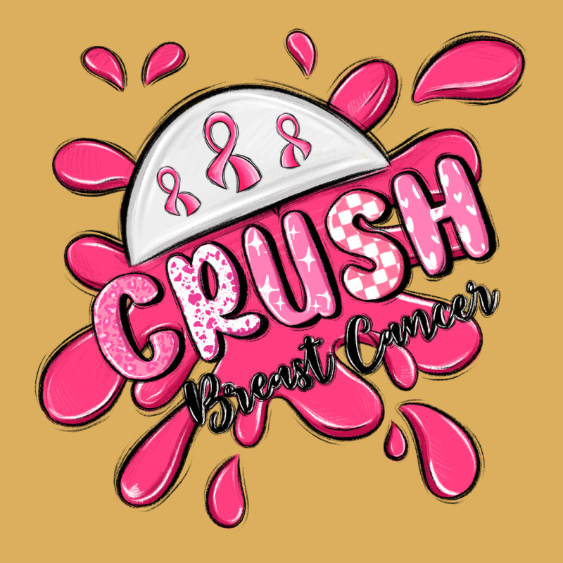 Crush Breast Cancer Premium Hoodie by MaliasSmallBusiness | Teevron