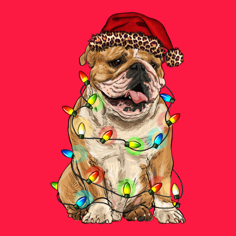 Christmas Bulldog Zipper Hoodie by RanaPortraitStore | Teevron