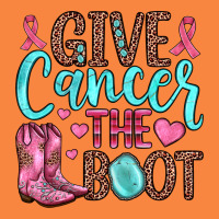 Give Cancer The Boot Premium Sweatshirt | Teevron