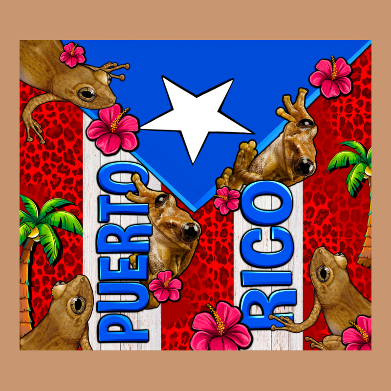 Puerto Rico Coqui Leopard Heavyweight Hoodie by AdoDesignShop | Teevron