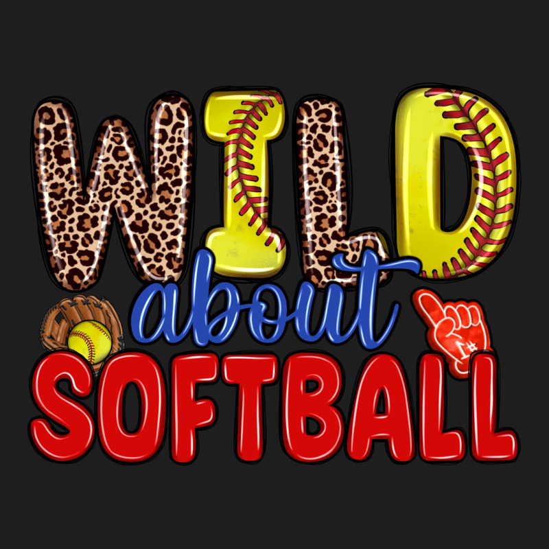 Wild About Softball Classic Tee by Zillion Design Studio | Teevron