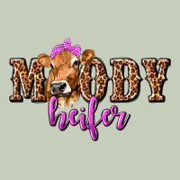 Moody Heifer With Leopard Tbw Long Sleeve Tee | Teevron