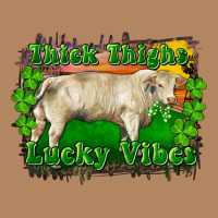 Thick Thighs Lucky Vibes Charolais Bull Long Sleeve Tee | Teevron