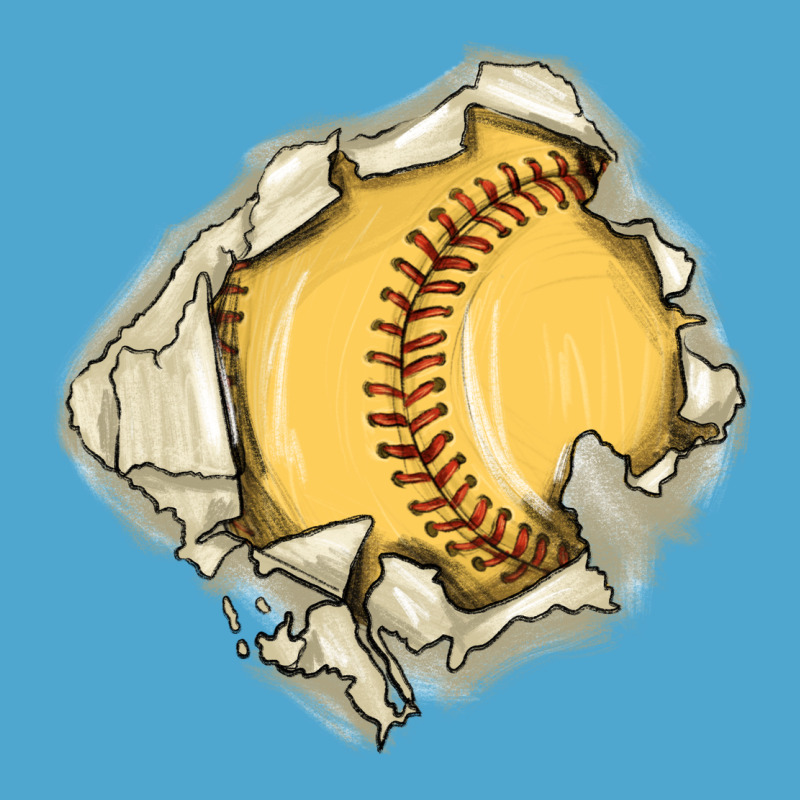 Softball Premium Hoodie by MaliasSmallBusiness | Teevron