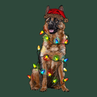 Christmas German Shepherd Zipper Hoodie | Teevron