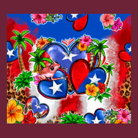 Puerto Rico Hearts Long Sleeve Tee | Teevron