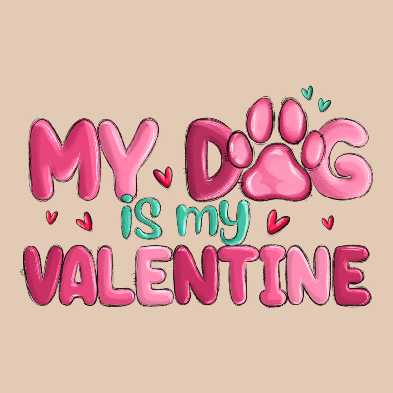 My Dog Is My Valentine Urban Hoodie by MaliasSmallBusiness | Teevron