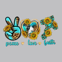 Peace Love Faith Long Sleeve Tee | Teevron