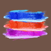 Blue Orange Purple Colored Triple Brush Strokes Premium Sweatshirt | Teevron