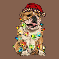 Christmas Bulldog Zipper Hoodie | Teevron