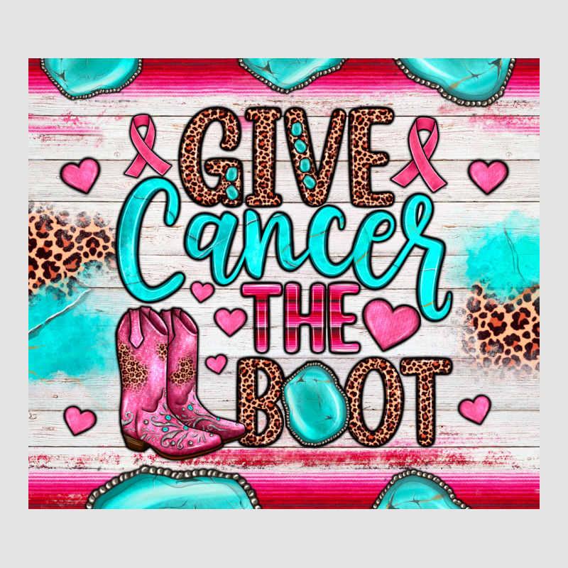 Give Cancer The Boot Premium Sweatshirt by JahusDesignShop | Teevron