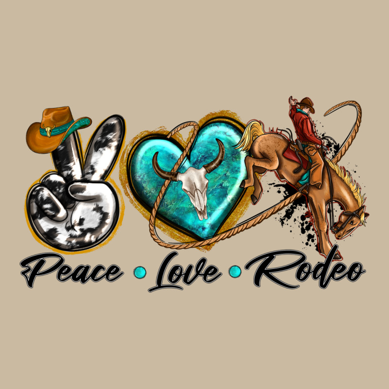 Peace Love Rodeo Long Sleeve Tee by texasbilliewilder | Teevron