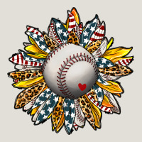 Baseball Sunflower Heavy Core Tee | Teevron