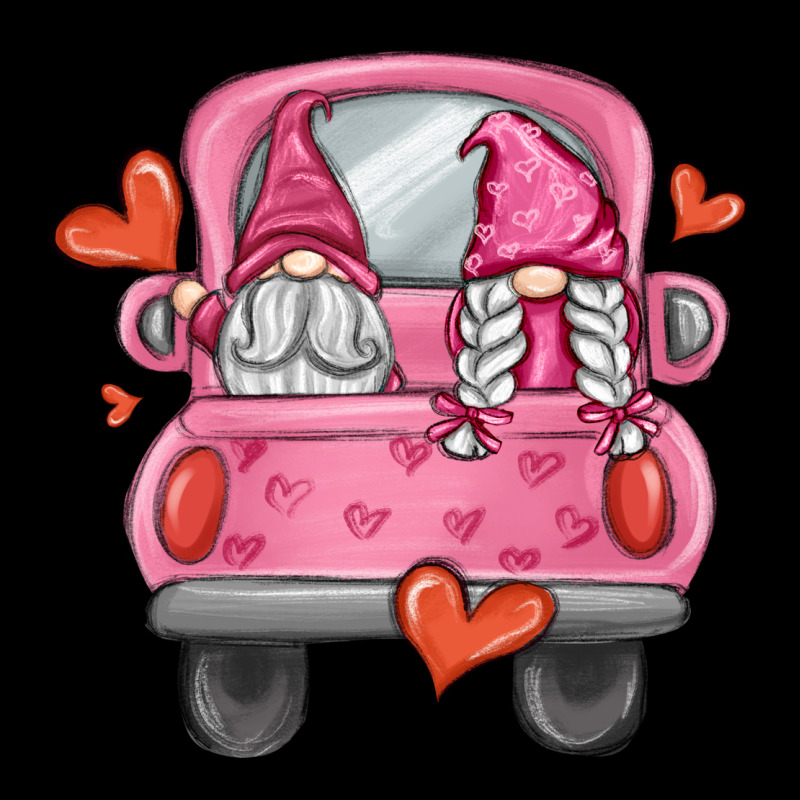 Valentines Day Gnome Truck Urban Hoodie by MaliasSmallBusiness | Teevron
