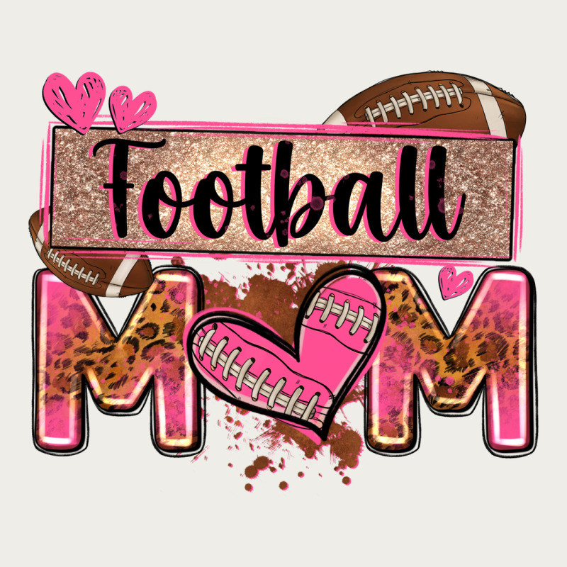 Football Mom With Leopard Zipper Hoodie by Zillion Design Studio | Teevron