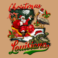 Louisiana Christmas With  Afro Santa Vintage Tee | Teevron