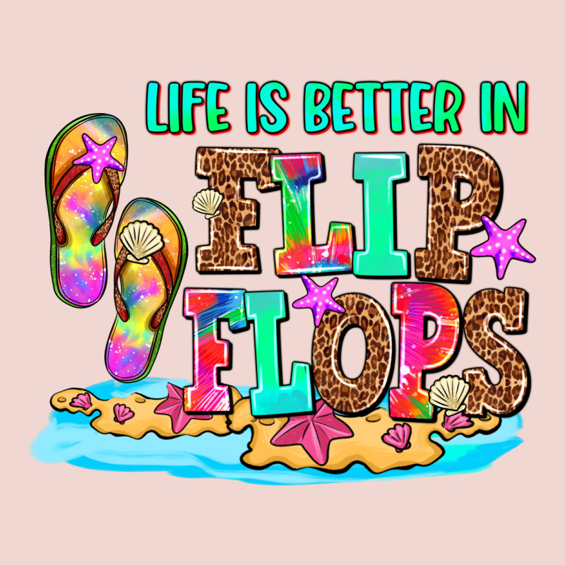 Life Is Better In Flip Flops Premium Sweatshirt by AdoDesignShop | Teevron