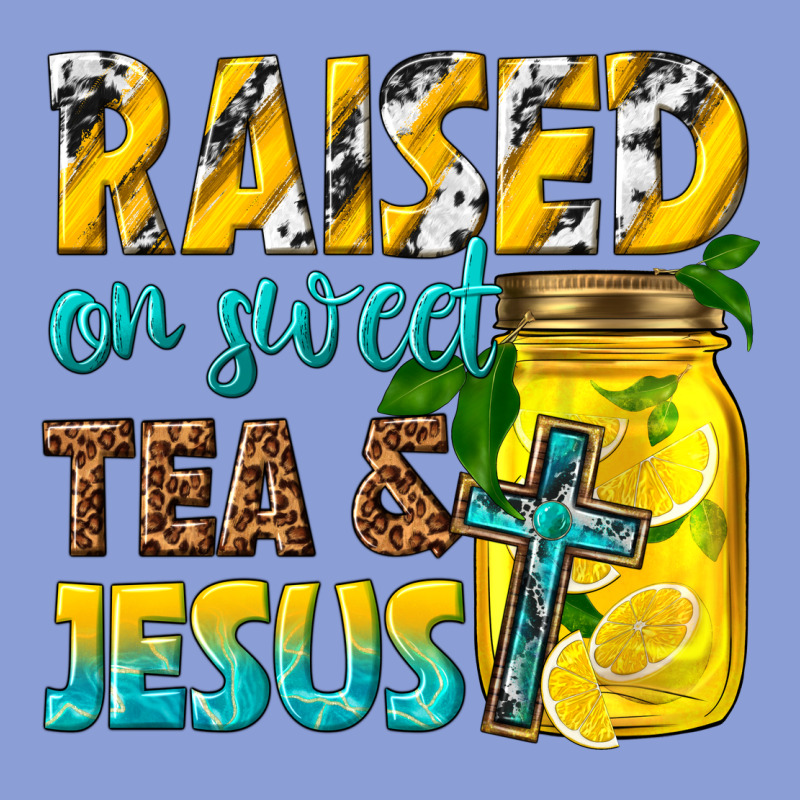 Raised On Sweet Tea And Jesus Long Sleeve Tee by texasbilliewilder | Teevron