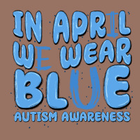 In April We Wear Blue Autism Awareness Premium Hoodie | Teevron