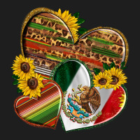 Mexico Heart And Sunflower Heavyweight Hoodie | Teevron