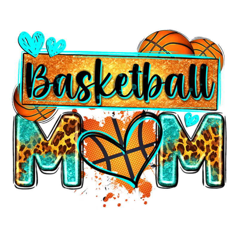 Basketball Mom With Leopard Zipper Hoodie by Zillion Design Studio | Teevron