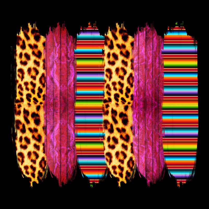Pink Leopard Serape Brush Strokes Premium Sweatshirt by Bettercallsaul | Teevron