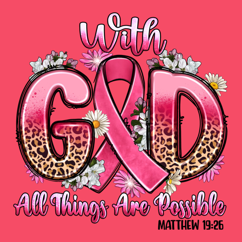 Breast Cancer With God All Things Are Possible Premium Sweatshirt by Artiststas | Teevron
