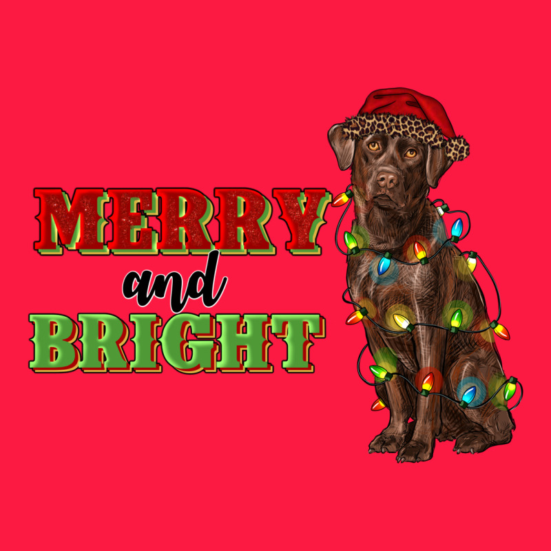 Merry And Bright Labrador Zipper Hoodie by RanaPortraitStore | Teevron
