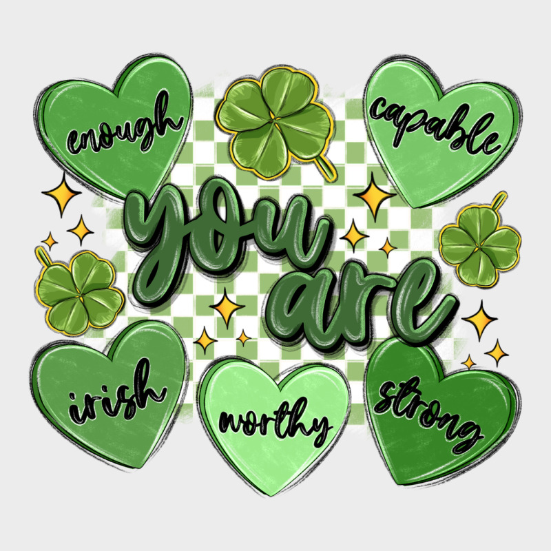 St. Patrick's Day Positive Affirmations Urban Hoodie by MaliasSmallBusiness | Teevron