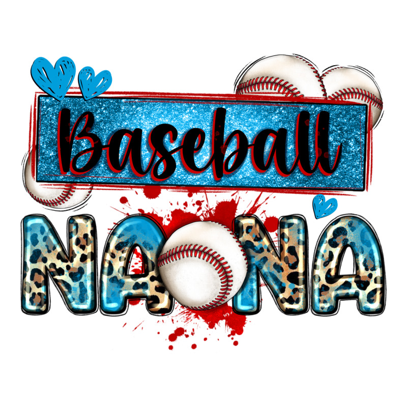 Baseball Nana With Leopard Zipper Hoodie by Zillion Design Studio | Teevron