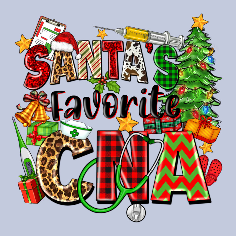 Santa's Favorite Cna Long Sleeve Tee by Zillion Design Studio | Teevron