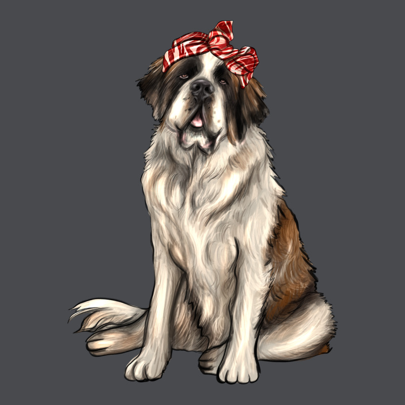 St Bernard With Bandanna Zipper Hoodie by texasbilliewilder | Teevron