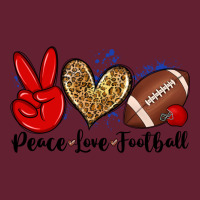 Peace Love Football Classic Tee | Teevron