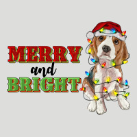 Merry And Bright Beagle Zipper Hoodie | Teevron