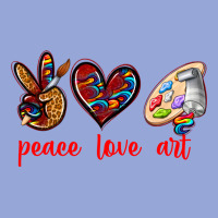 Peace Love Art Classic Tee | Teevron