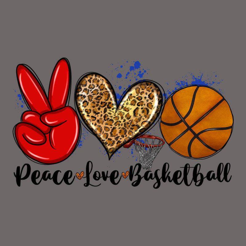 Peace Love Basketball Classic Tee by Zillion Design Studio | Teevron