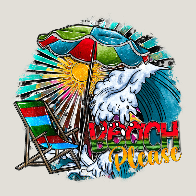 Beach Please Heavy Core Tee by CowhideDigitalArt | Teevron