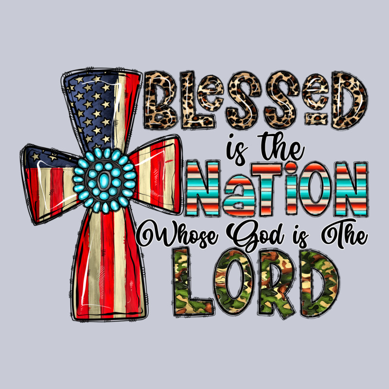 Blessed İs The Nation Whose God Is The Lord Heavyweight Hoodie by CowhideDigitalArt | Teevron