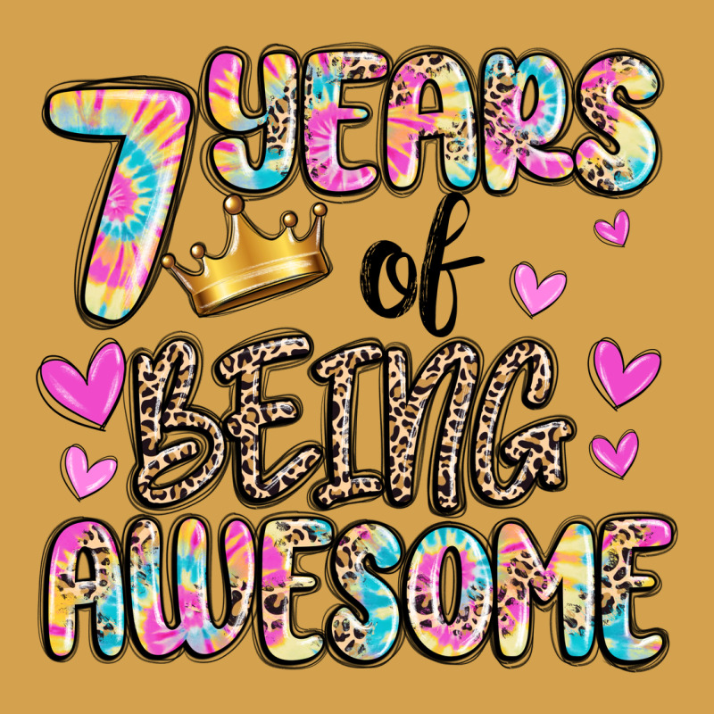 7 Years Of Being Awesome Urban Hoodie by MaliasSmallBusiness | Teevron