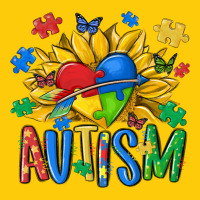 Austism Sunflower Premium Hoodie | Teevron