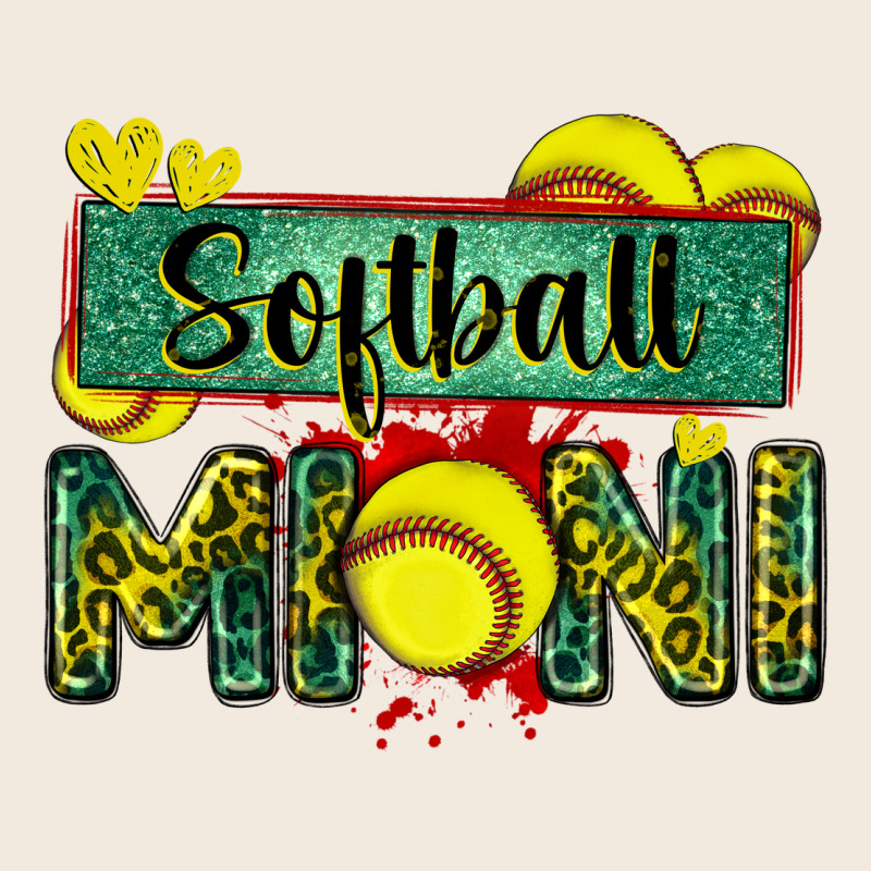 Softball Mini With Leopard Zipper Hoodie by Zillion Design Studio | Teevron