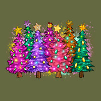 Christmas Trees And Lights Long Sleeve Tee | Teevron