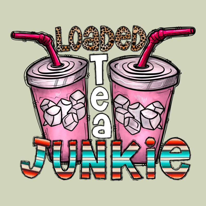 Loaded Tea Junkie Heavyweight Hoodie by CowhideDigitalArt | Teevron