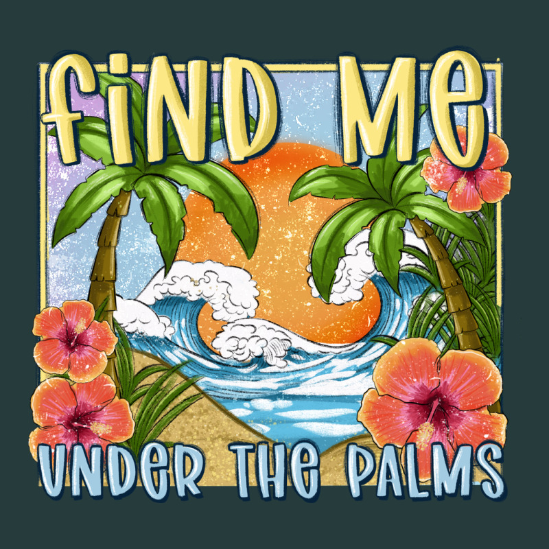 Find Me Under The Palms Premium Hoodie by MaliasSmallBusiness | Teevron
