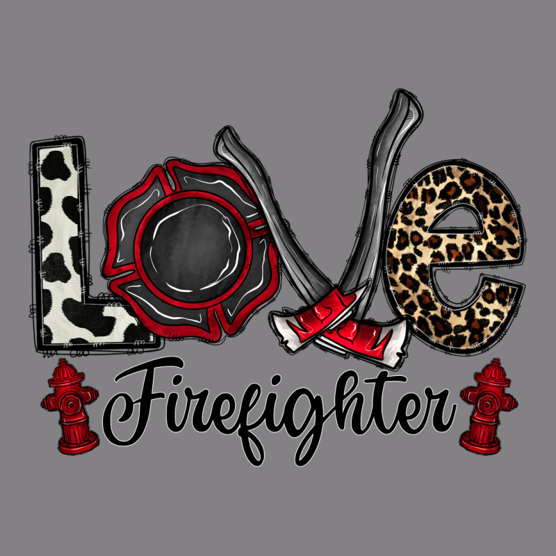 Love Firefighter Heavyweight Hoodie by CowhideDigitalArt | Teevron