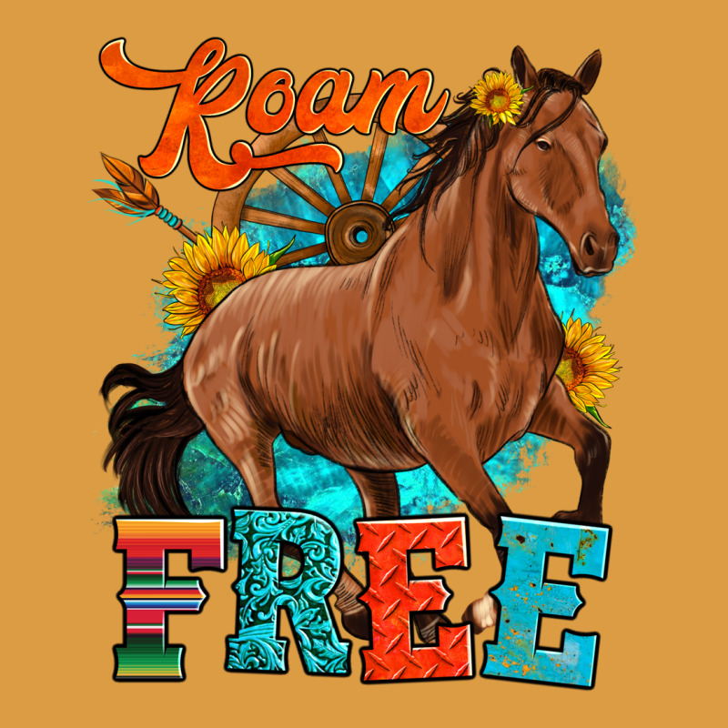 Roam Free Galloping Urban Heavy Tee by Artiststas | Teevron