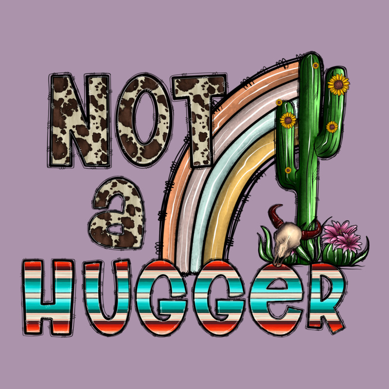 Not A Hugger Heavyweight Hoodie by CowhideDigitalArt | Teevron