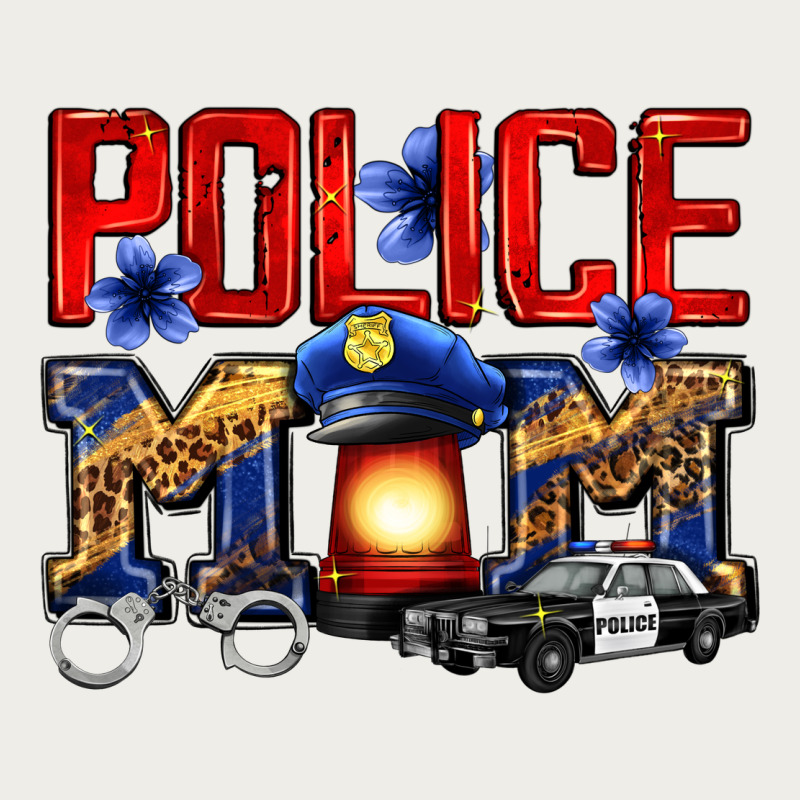 Police Mom Zipper Hoodie by Zillion Design Studio | Teevron