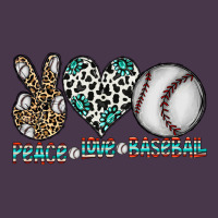 Peace Love Baseball Heavyweight Hoodie | Teevron